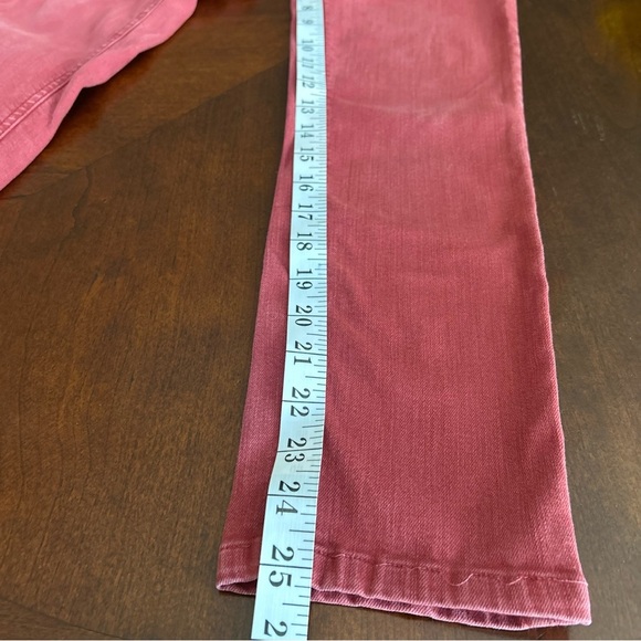 Rag and Bone | Washed Red Skinny Jeans - Picture 8 of 11